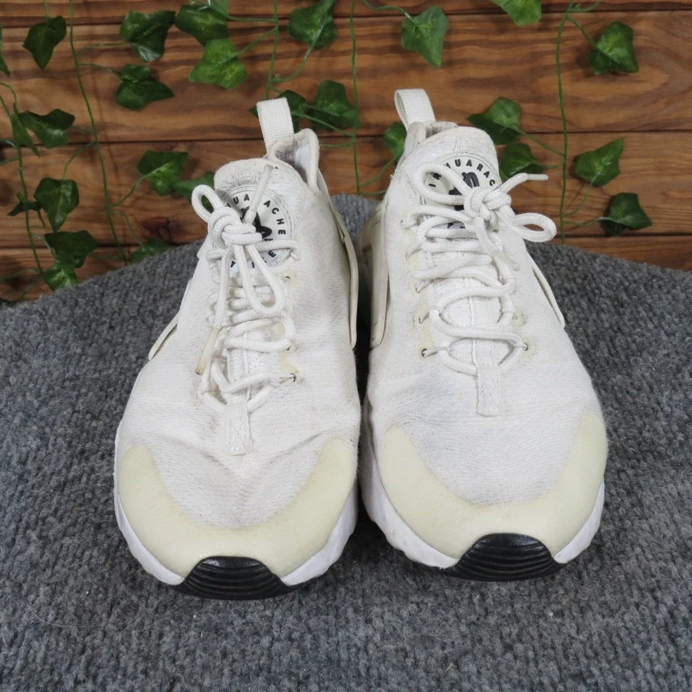 Nike Air Huarache Run Ultra Womens Running Shoes‎ Size 7.5 White Lightweight